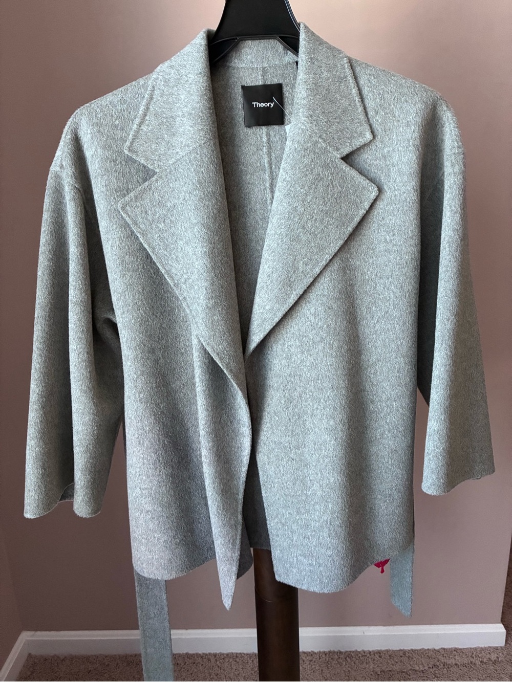 Theory new divide Luxe Robe Jacket Coat